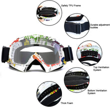 SPOSUNE Dirt Bike ATV Goggles UV400 Motorcycle Goggles for Men Women Youth Motocross Riding Goggles Windproof Dustproof