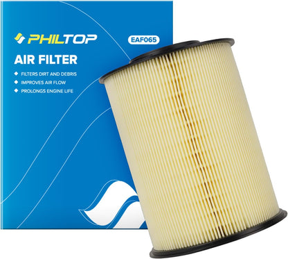 PHILTOP Engine Air Filter CA11114 Replacement for Ford Escape, Focus, Transit Connect & Lincoln MKC, 2012-2019