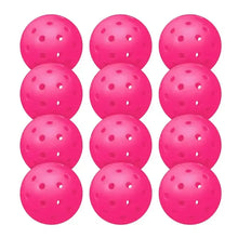 Sports Indoor Outdoor Play Pickleball 40 Hole,4 Pack Pink