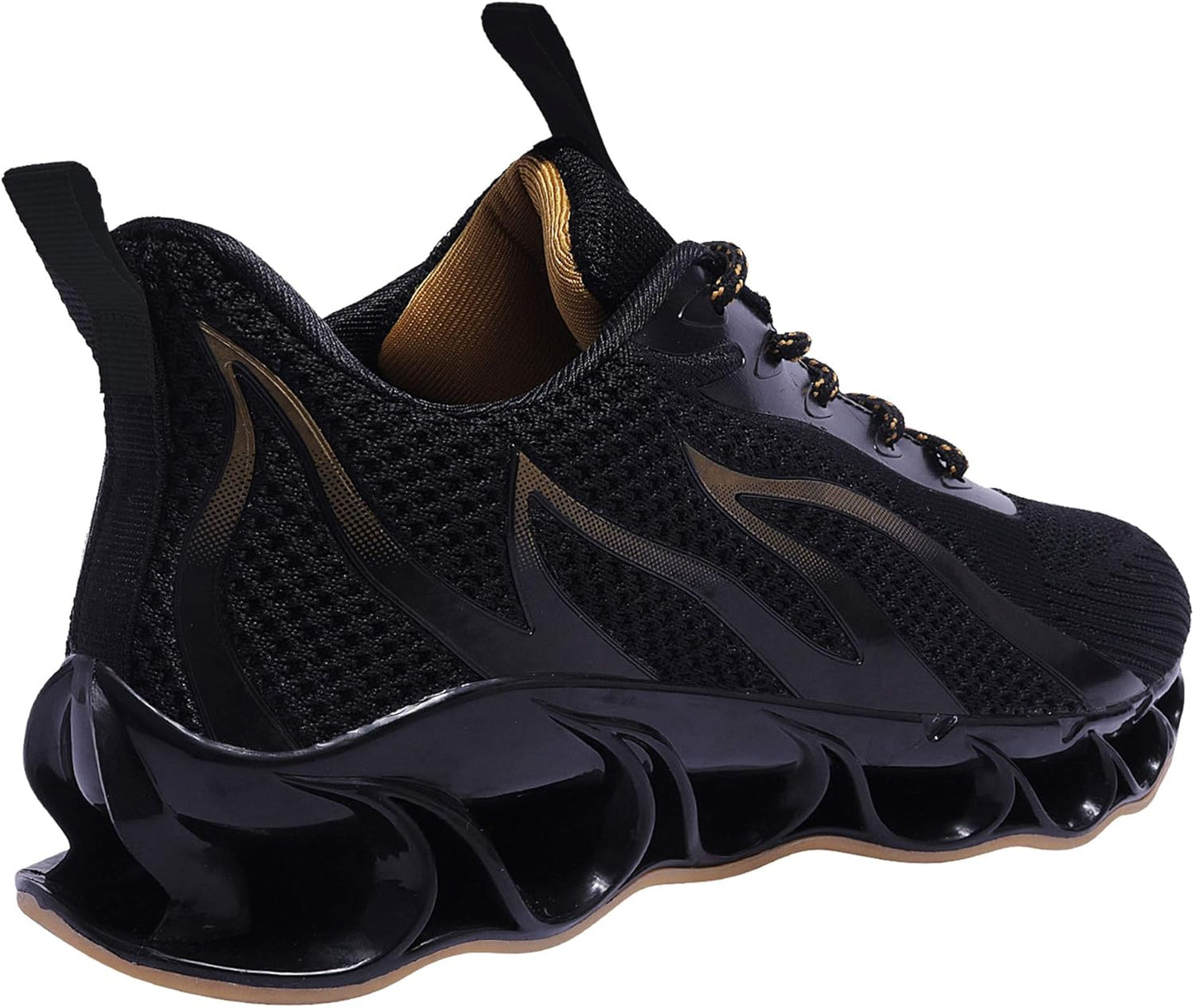 TIAMOU Men'S Walking Shoes Trail Running Athletic Tennis Non Slip Blade Type Fashion Sneakers