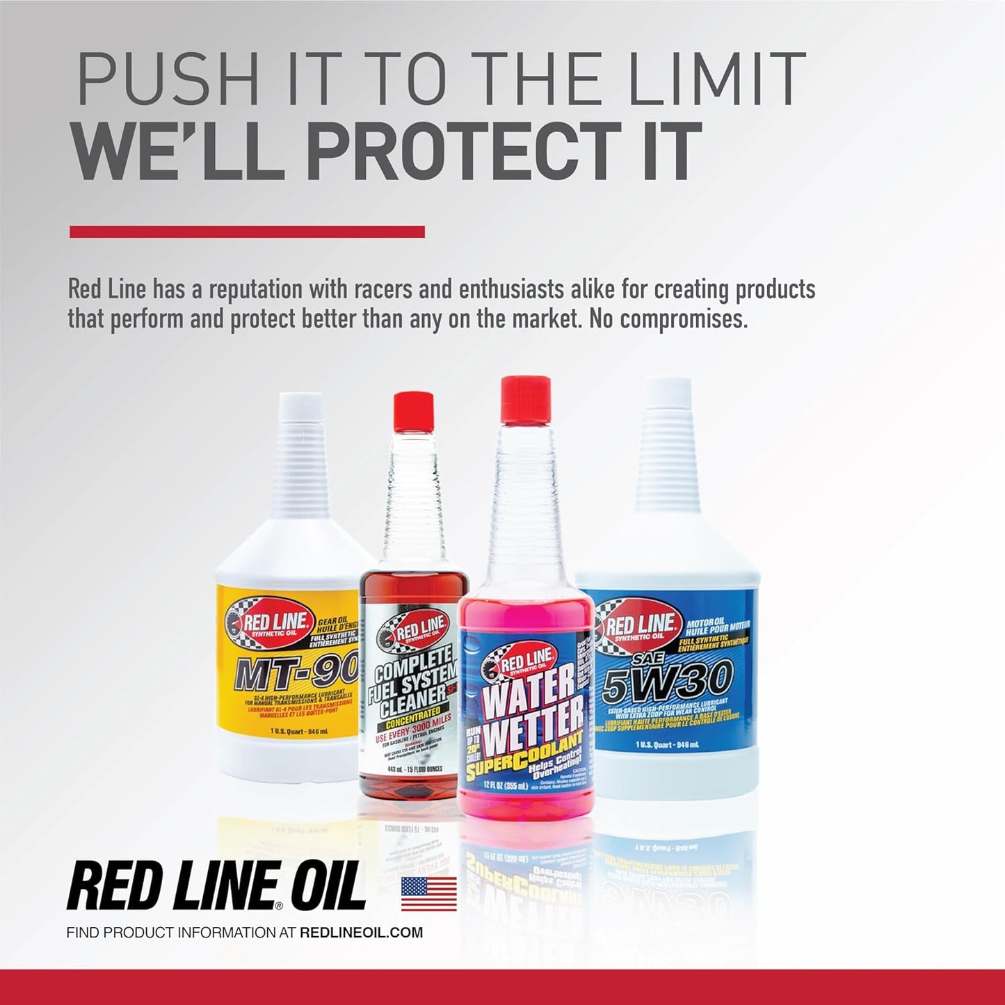 Red Line 42804 Full Synthetic Gear Oil, V-Twin Transmission Oil with Shockproof - 1 Quart