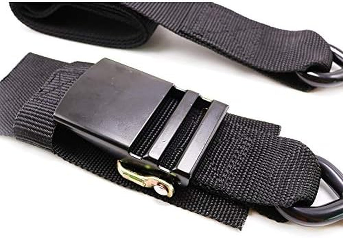 MEILI Heavy Duty Boat Trailer Transom Strap (2PK) - 2 Inch X 48 Inch Adjustable Marine Boat Tie down Straps to Trailer (Shipped from USA) with Quick Release Buckle1200 LBS Capacity Securely