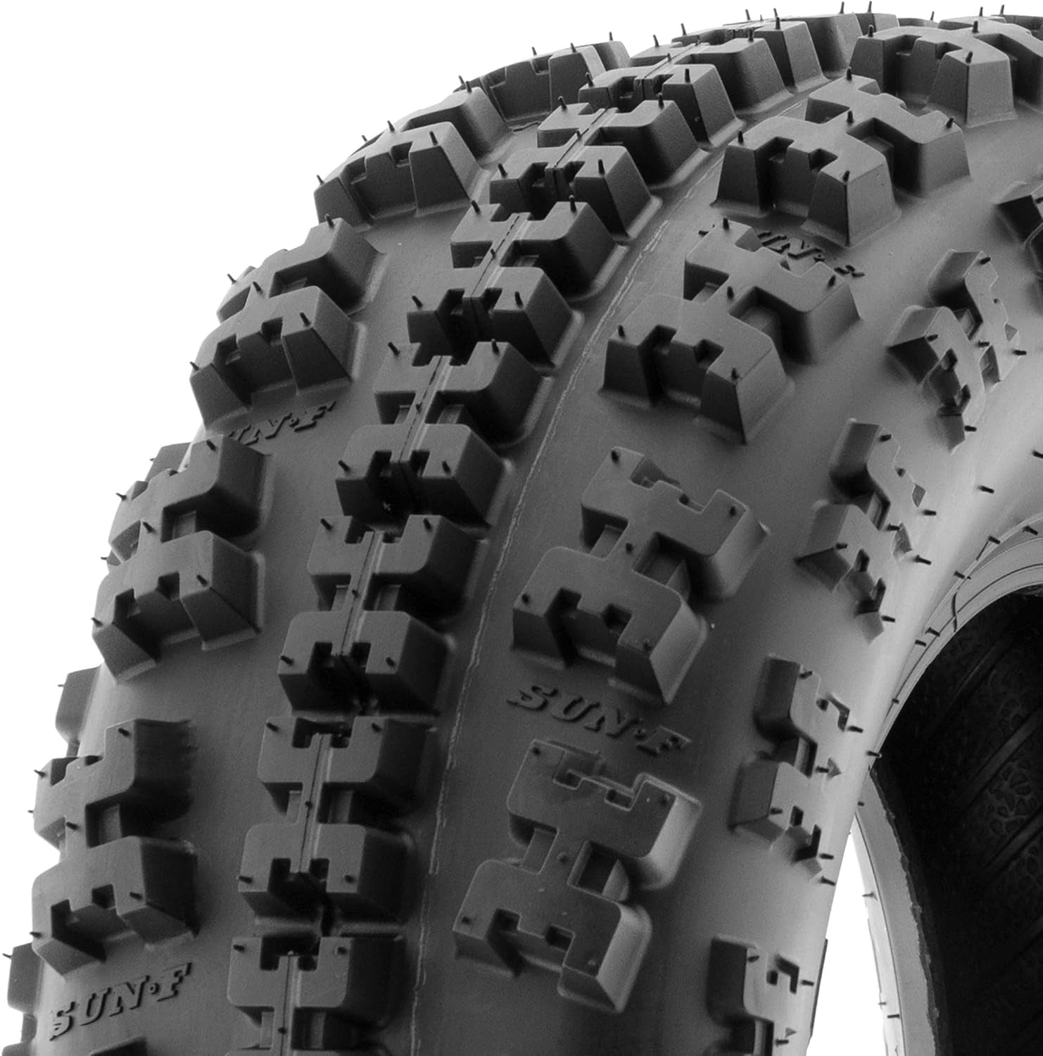 Sunf 21X7-10 Front & 20X10-9 Rear ATV UTV Knobby Sport Tires,6 PR Tubeless A027, Set of 4