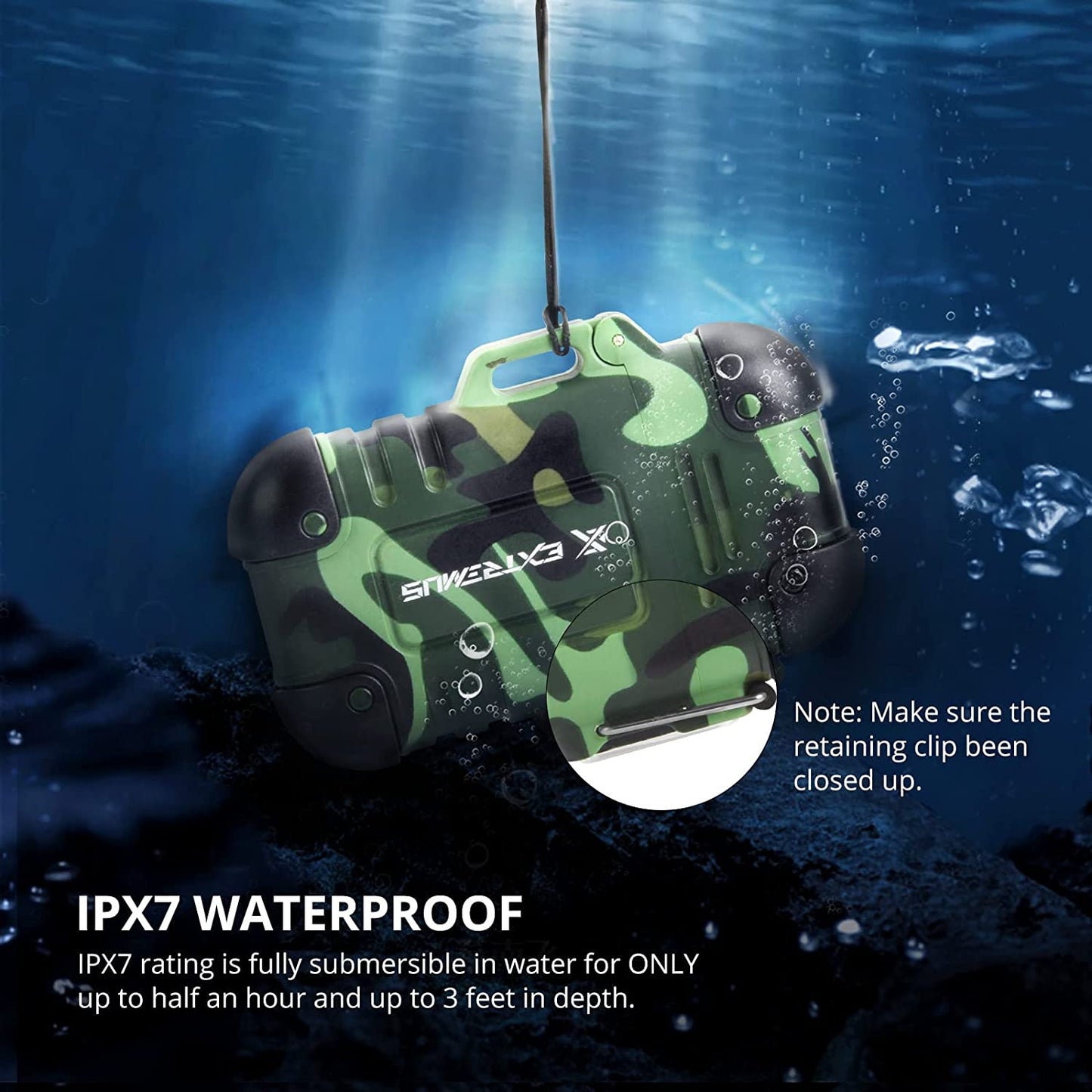 Extremus Blaze 360 Rechargeable Electric Lighters, Dual Arc Lighter, Windproof Plasma Lighter, Waterproof Lighter, Flameless Lighter with Whistle Lanyard for Camping (Army Green(Without Flash))