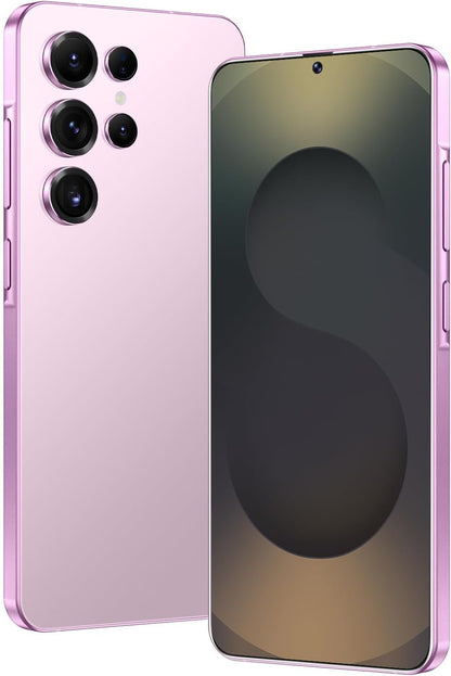 X25 Ultra Unlocked Android Smartphone, Dual SIM 5G, 8GB RAM + 128GB Storage with 128GB Memory Card, High-Performance Processor, 6800mAh Battery, 6.8" HD Display (Sakura Pink)