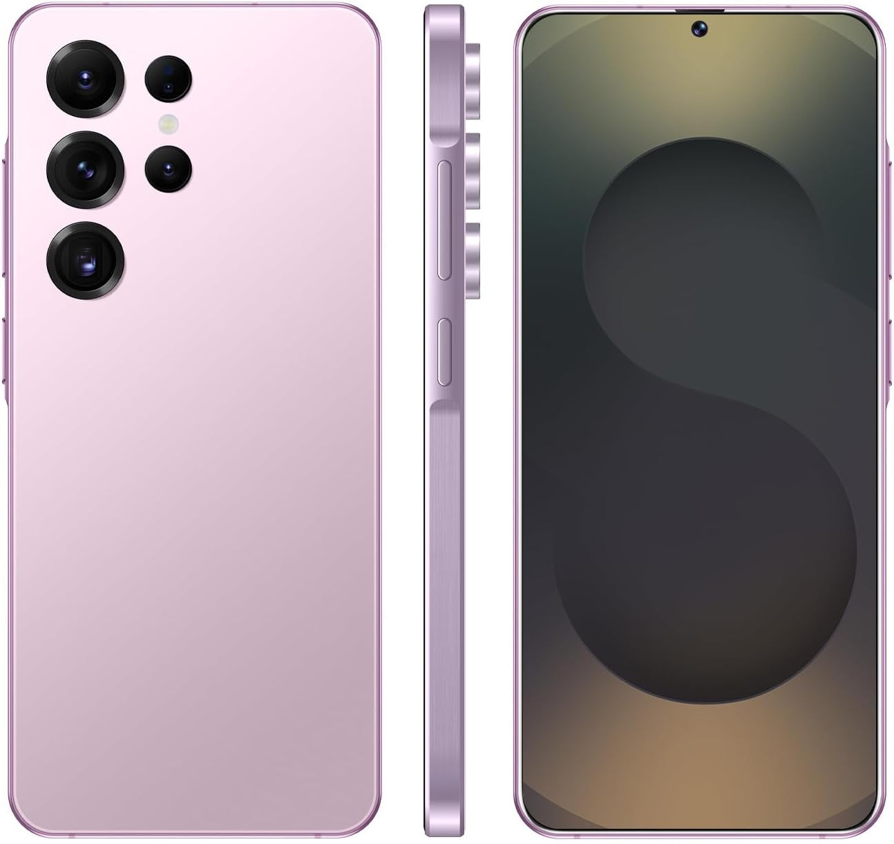 X25 Ultra Unlocked Android Smartphone, Dual SIM 5G, 8GB RAM + 128GB Storage with 128GB Memory Card, High-Performance Processor, 6800mAh Battery, 6.8" HD Display (Sakura Pink)