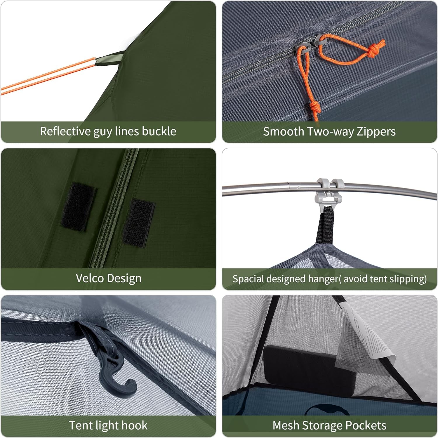 Naturehike Bikepacking 1 Person Tent, Waterproof Easy Set up Free Standing Single Person Tent, Lightweight Backpacking Tent for 1 Person, One Person Tent with Footprint Included