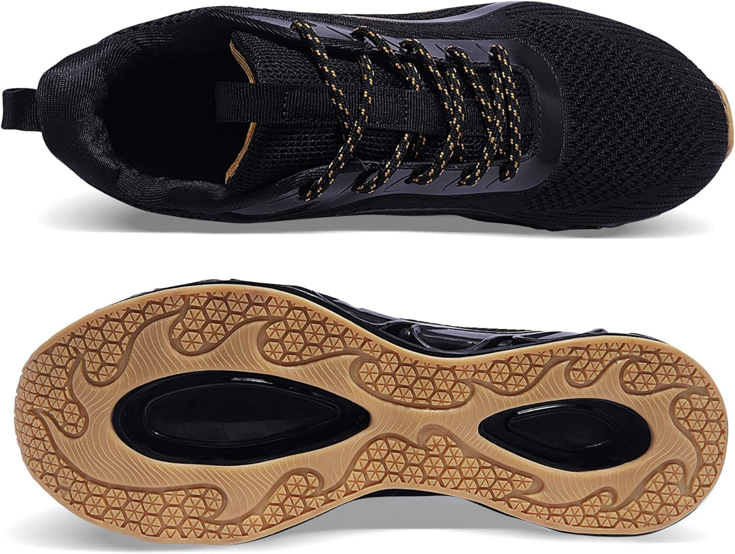 TIAMOU Men'S Walking Shoes Trail Running Athletic Tennis Non Slip Blade Type Fashion Sneakers