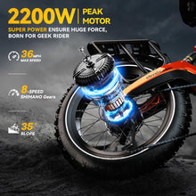 2000W Electric Bike for Adults – 4.0 X 20 Inch Fat Tire, 35MPH Speed, 100Mile Range, 48V 25Ah,Folding Ebike for All-Terrain Performance