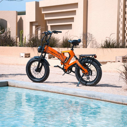 2000W Electric Bike for Adults – 4.0 X 20 Inch Fat Tire, 35MPH Speed, 100Mile Range, 48V 25Ah,Folding Ebike for All-Terrain Performance