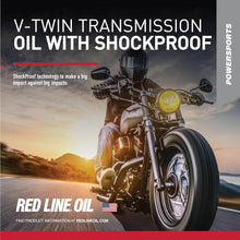 Red Line 42804 Full Synthetic Gear Oil, V-Twin Transmission Oil with Shockproof - 1 Quart