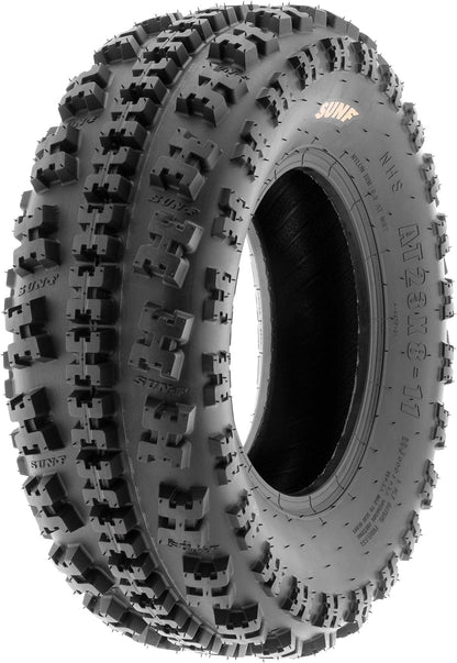 Sunf 21X7-10 Front & 20X10-9 Rear ATV UTV Knobby Sport Tires,6 PR Tubeless A027, Set of 4